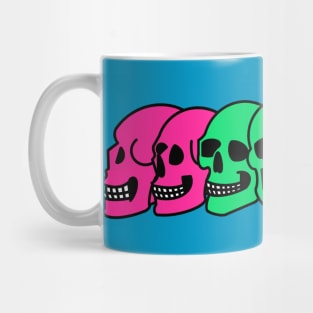 Pride Skulls Polysexual Mug